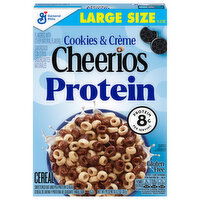 Cheerios Protein Gluten Free Cookies & Creme Cereal Large Size, 11.2 Ounce