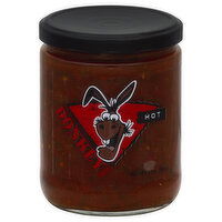 Donkey Salsa Salsa, Hot, 16 Ounce