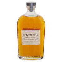 Redemption Bourbon Whiskey, Straight, Wheated, 750 Millilitre