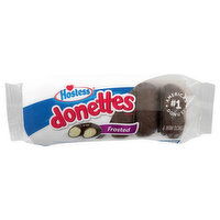 Hostess Donettes Donuts, Frosted, Mini, 6 Each