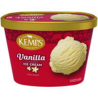 Kemps Vanilla Ice Cream, 1.5 Quart