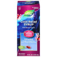 Nature's Way Ages 1+ Cherry Flavored Cold Relief Syrup, 4 Fluid ounce