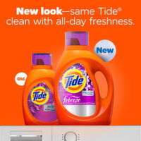 Tide Plus Febreze Freshness Spring & Renewal Liquid Laundry Detergent, 59 Loads, HE Compatible, 84 Fluid ounce