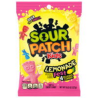 Sour Patch Kids Candy, Soft & Chewy, Lemonade Fest, 8.02 Ounce