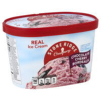 Stoneridge Creamery Ice Cream, Chocolate Cherry Bordeaux, 1.5 Quart