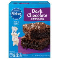 Pillsbury Brownie Mix, Dark Chocolate, 18.4 Ounce