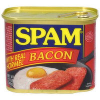 Spam Canned Meat, Bacon, 12 Ounce