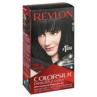 Colorsilk Beautiful Color Permanent Hair Color, 10 Black, 1 Each