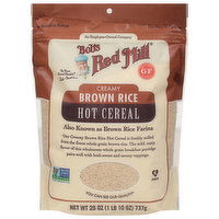 Bob's Red Mill Hot Cereal, Creamy, Brown Rice, 26 Ounce