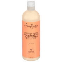 Shea Moisture Body Wash, Illuminating, Coconut & Hibiscus, Dull Skin, 13 Fluid ounce