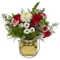 Cub Joyful Jingle Vase, 1 Each