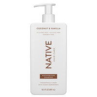 Native Shampoo, Moisturizing, Coconut & Vanilla, 16.5 Fluid ounce