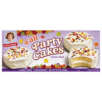 Little Debbie Fall Creme Filled Party Cakes, 10 Each
