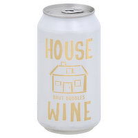 House Wine Carbonated Wine, Brut Bubbles, 375 Millilitre