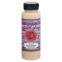 Salad Girl Organic Dressing, Dairy Free, Sweet & Sassy, 8 Ounce