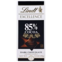Lindt Excellence 85% Cocoa Dark Chocolate, 3.5 Ounce