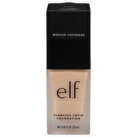 e.l.f. Foundation, Flawless Satin, Pearl 120, 0.68 Fluid ounce