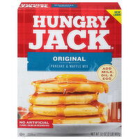 Hungry Jack Pancake & Waffle Mix, Original, 32 Ounce