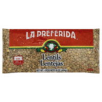 La Preferida Lentils, 16 Ounce