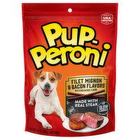 Pup-Peroni Filet Mignon & Bacon Flavors Dog Treat, 5.6 Ounce