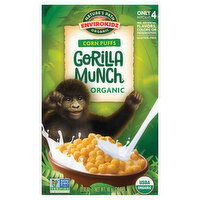 Nature's Path Organic Envirokidz Cereal, Organic, Corn Puffs, Gorilla Munch, 10 Ounce
