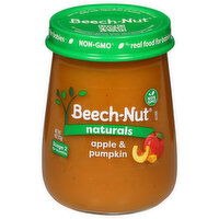 Beech-Nut Naturals Stage 2 (6+ Months) Apple & Pumpkin, 4 Ounce
