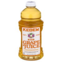 Kedem 100% Juice, White Grape, 64 Ounce