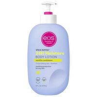 EOS Shea Better Body Lotion, Vanilla Cashmere, 24H Moisture, 16 Fluid ounce