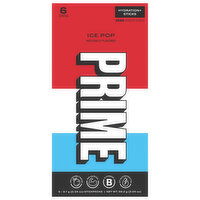 Prime Electrolyte Energy Drink, Ice Pop, Hydration + Sticks, 6 Each