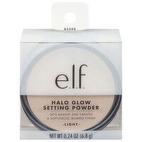 e.l.f. Setting Powder, Halo Glow, Light, 0.24 Ounce