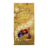 Lindt Lindor Assorted Chocolate Holiday Truffles, 8.5 Ounce