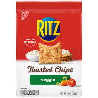 RITZ Toasted Chips Veggie, 8.1 Ounce