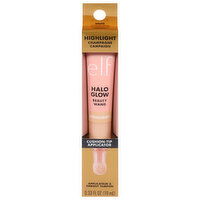 e.l.f. Highlight, Champagne Campaign, Halo Glow, Cushion-Tip Applicator, 0.33 Fluid ounce