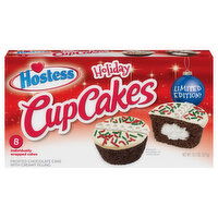Hostess Holiday Cupcakes, 8 Each