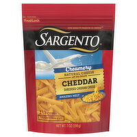 Sargento Cheese, Traditional Cut, Cheddar, Shredded, 7 Ounce