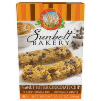 Sunbelt Bakery Granola Bars, Chewy, Peanut Butter Chocolate Chip, 10 Each