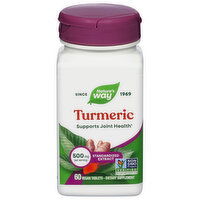 Nature's Way Vegan Tablets 500 mg Turmeric, 60 Each