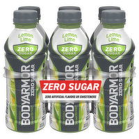 BodyArmor Super Drink, Zero Sugar, Lemon Lime, 6 Each