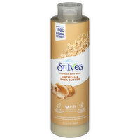 St. Ives Body Wash, Soothing, Oatmeal & Shea Butter, 22 Fluid ounce