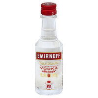 Smirnoff Vodka, Triple Distilled, Recipe No. 21, 50 Millilitre