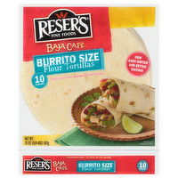 Reser's Baja Cafe Flour Tortillas, Burrito Size, 10 Each