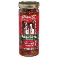 Bella Sun Luci Tomato Halves, in Premium Oil with Itlain Herbs, Sun Dried, 8.5 Ounce