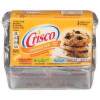 Crisco Shortening Sticks, Butter Flavor, 3 Each