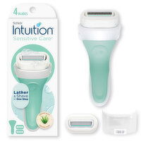 Schick Intuition Sensitive Care Women's Sensitive Razor, 1 Each