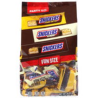 Snickers Bars, Almond/Peanut Butter, Fun Size, Party Size, 24.02 Ounce
