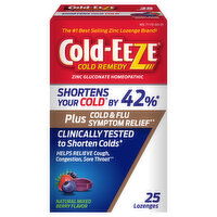 Cold-Eeze Lozenges Natural Mixed Berry Flavor Cold Remedy, 25 Each