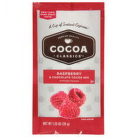 Cocoa Classics Cocoa Mix, Raspberry & Chocolate, 1.25 Ounce