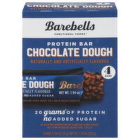 Barebells Protein Bar, Chocolate Dough, 4 Each