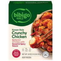 Bibigo Crunchy Chicken, Korean Style, 18 Ounce