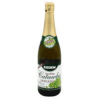 Kedem 100% Juice, Sparkling, Catawba Grape Juice, 25.4 Ounce